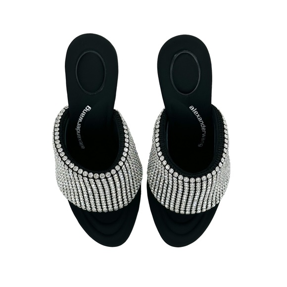 ALEXANDER WANG sienna crystal slide sandals - Picture 8 of 8